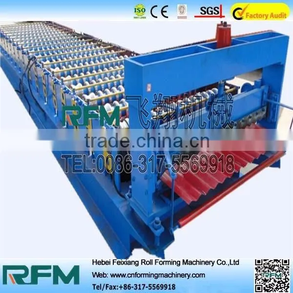 Hebei Feixiang Roof Panel Cold Roll Forming Machine photo-6