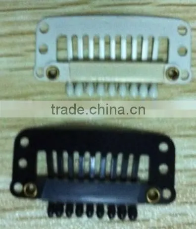 Snap Comb Clips 9 Teeths Type Clips for Hair Extension Snap Clips Hair Extension Snap Clips photo-2