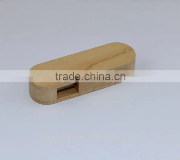 2016 Wholesale Wooden Twist USB Flash Drive 1GB 2GB 4GB 8GB 16GB 32GB