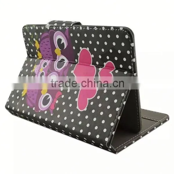 Factory Customized Ultra Slim Universal Flip Tablet Leather Case photo-3