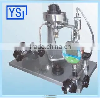Vacuum Piston Pressure Gauge With Pressure Meter
