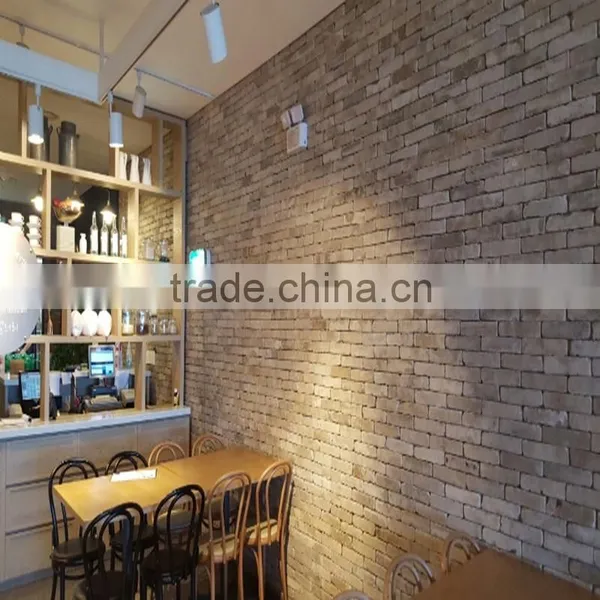 Old White Brick Clay Bricks Exterior and Interior Wall Decoration photo-3