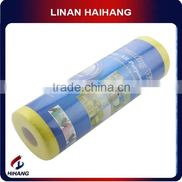 China Hot Eco-friendly Needle Punched Nonwoven Fabric Industry Wipe Roll