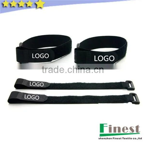 Nylon Material Hook and Loop Adjustable Strap With Buckle photo-3