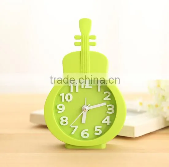 Jjuitar Design Mini Digital Alarm Clock /digital Desk Clock/dugital Table Clock photo-5