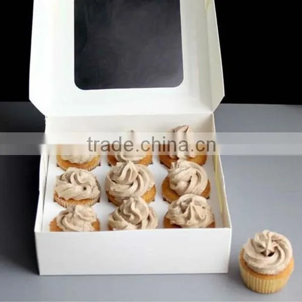 Colorful Custom Mini 4 Cupcake Boxes photo-2