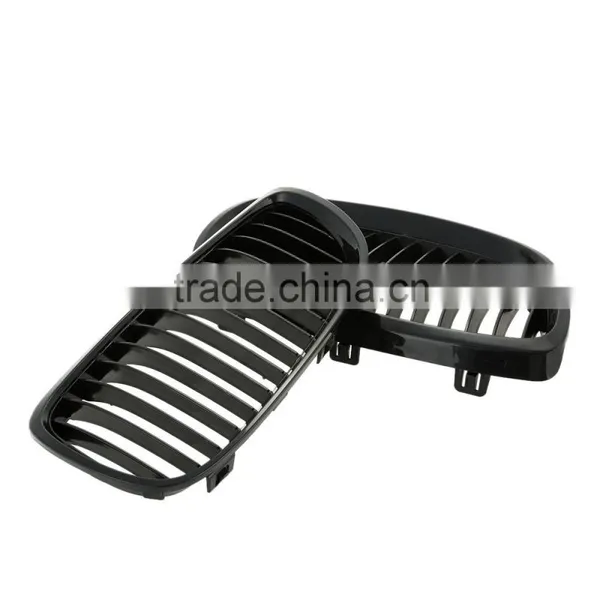 One Pair Front Black Grille Grilles for E92 E93 06-10 photo-3