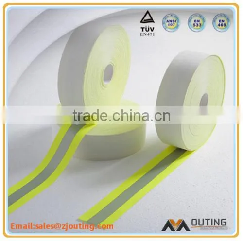 Fire Flame Retardant Reflective Fabric Tape for Clothing photo-2