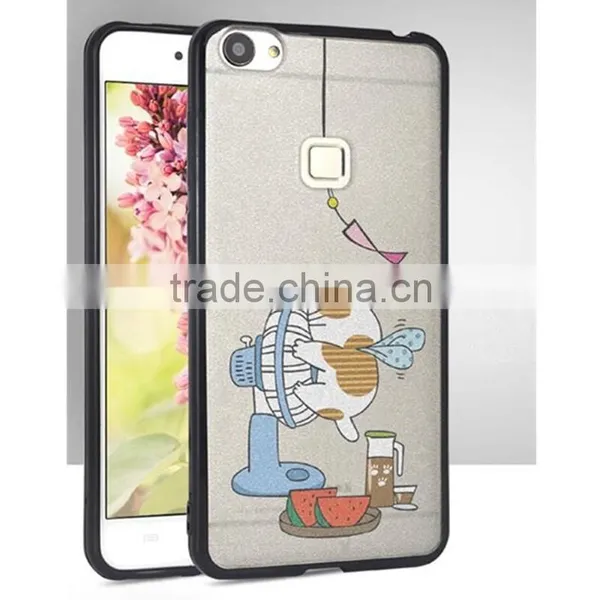 Silk Pattern Tpu+pc Bumper Case Back Cover for Xiaomi mi 5 Mimax Redmi Note 4 3 2 1 c i Pro Prime photo-4