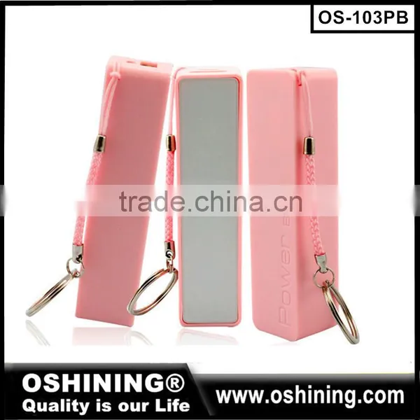 Hot Selling 2600mah Ultra Slim USB Power Bank Charger,customized LOGO Slim Perfume Power Bank 2500mah(OS-103PB) photo-5
