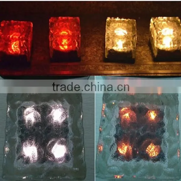 Low Price Outdoor LED Solar Ice Brick Lighting photo-6