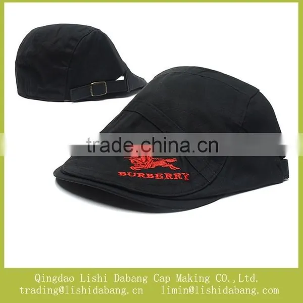 100%cotton Soft Beret Cap Peaked Cap
