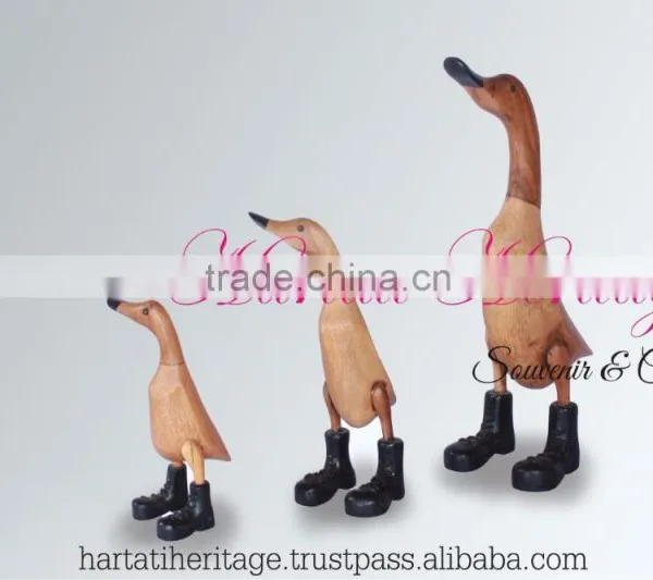 Bamboo Ducks (Set of Three) Animal Series Home Decoration