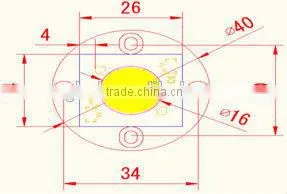 High Power Cob Led Chip 12w photo-2