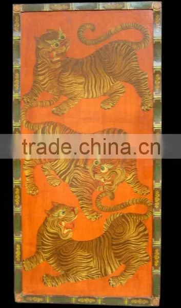 Tibetan Door Panel