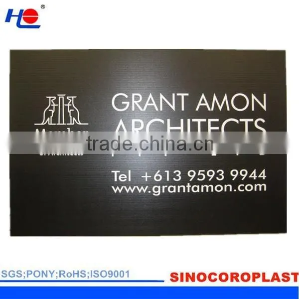 PP Coroflute Sign Sheet Law Sign Advertising Sheet photo-3