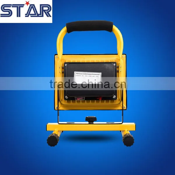 3 Years Warranty 20w High Brightness Portable Rechargeable Led Flood Light Hot Sale Factory Directly Price photo-5