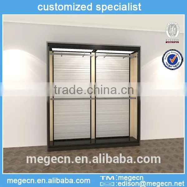 Slatwall Wooden Showcase Display Cabinet photo-5