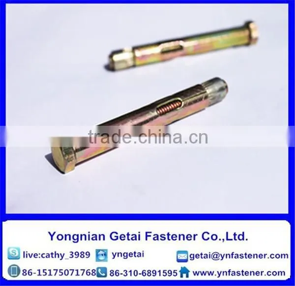Zinc Yellow Hex Bolt Sleeve Anchor photo-2