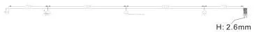 6w 220v High Voltage Constant Current Driver and LED Together Linear Light Ceiling Light Dimmable Smd 5730 ac Module photo-5
