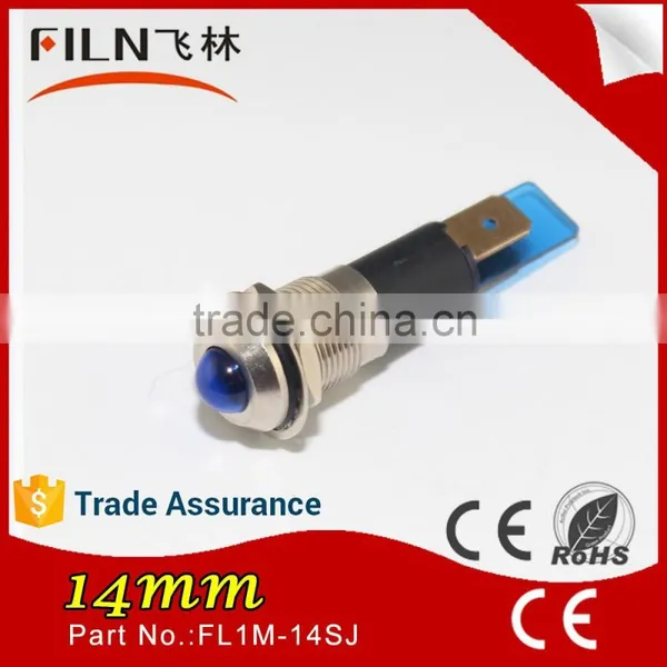 Q10 Wire Led Modern Lamps Online Water Heater 14mm 12v Indicator Light Signal Lamp photo-3