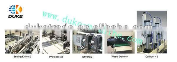 High Speed Plastic T-shirt Bag Making Machine DFHQ-450X2 photo-3