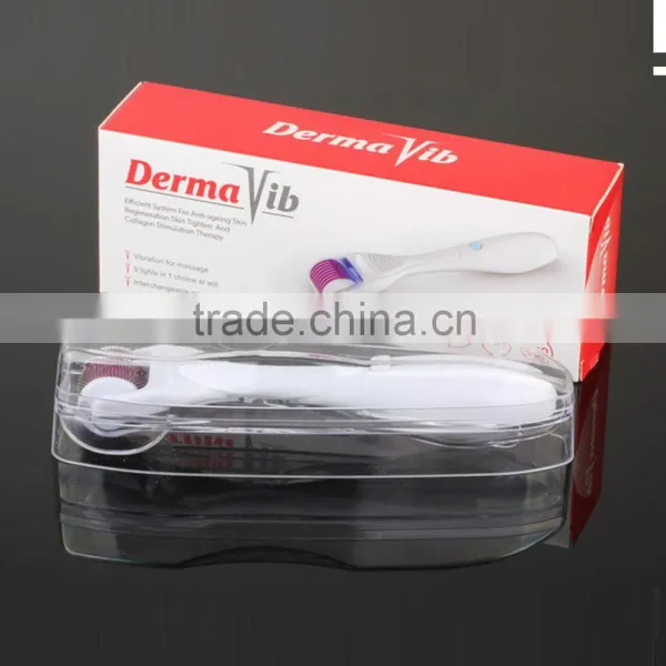 Low Price 540 Derma Roller PDT Light Vibrating Massage Dermarolling Machine Best Hair Loss Product Treatment photo-2