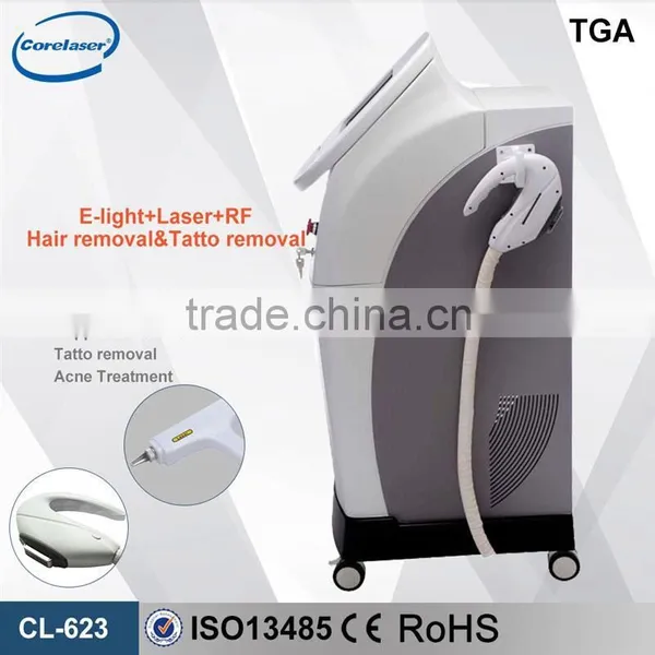 Multifunction 3 in 1 IPL RF Laser Yag Hair Removal Machine photo-5