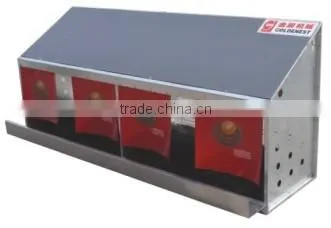 Goldenest Automatic Egg Collection System Chicken Nesting Boxes Factory Price JCJ15-A02 photo-2