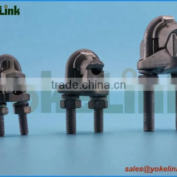 Galvanized Steel Single U Bolt Loop Deadend Clamp photo-3