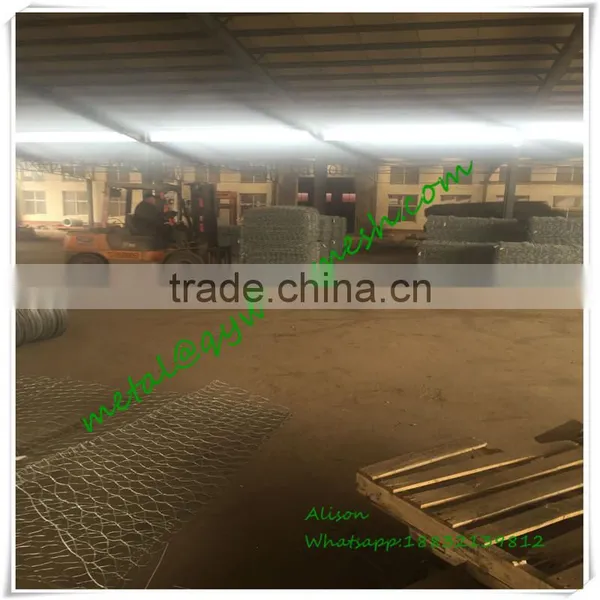 Cheap Price Hot Dipped Galvanized 2m x 1m x 1m Gabion Box / Gabion Baskets for Sale photo-3