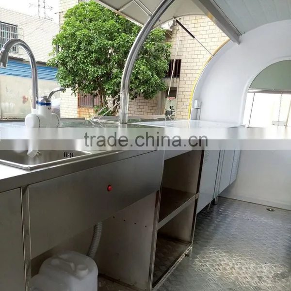 Food Vending Trailer Cars For Sale Mobile Restaurant Trailer/fast Snack Trailer/fast Food Carts Selling Food Truck With CE photo-6