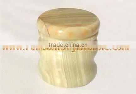 GOOD QUALITY FACTORY PRODUCUNG ONYX CANDY JARS POTS HANDICRAFTS photo-5
