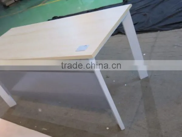 Knock Down L-shape Office Workstation Conference Table Computer Laptop Desk photo-6