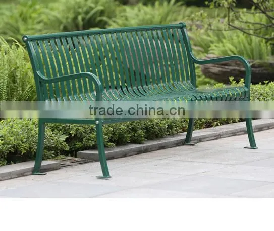 Outdoor Park Wrought Iron Benches photo-6