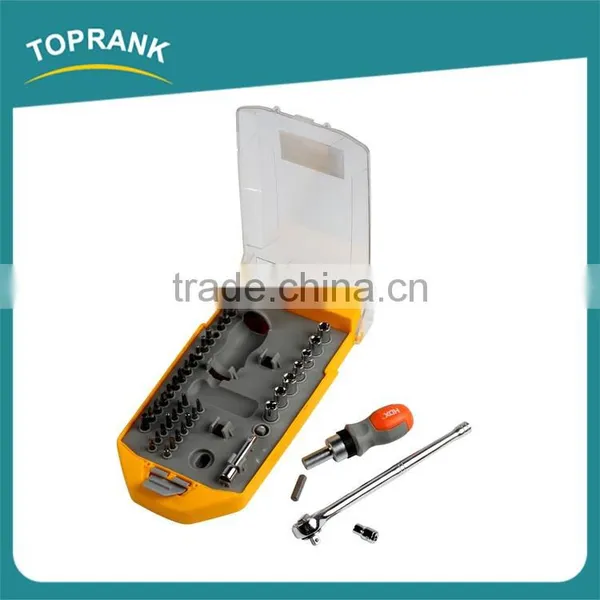 42pcs Screwdriver and Socket Set, Professional Combination Ratchet Socket Set photo-3