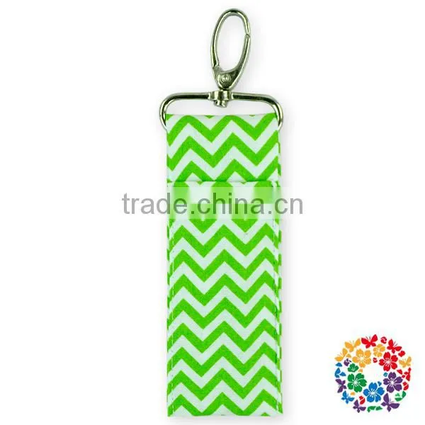 Chic Chapstick Custom Cotton Custom Made Keychains Cotton Fabric Keychain photo-5