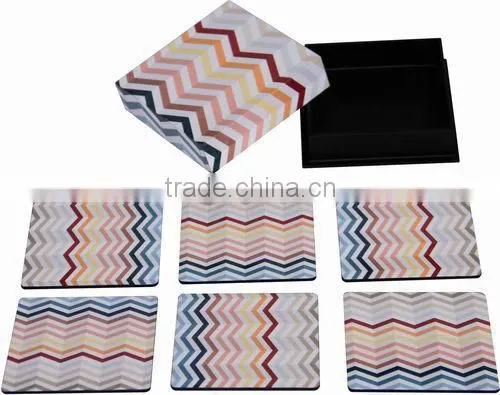 2016 Hot Sale Desktop Products MDF Cup Coaster, Cup Mat, Table Mat photo-6