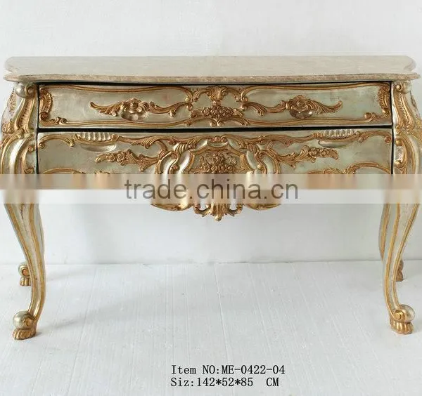 Barroco Antique Gold Console Table / Home Furniture ME-0422-01 photo-2
