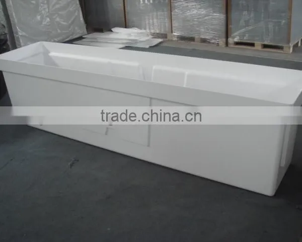 White Dock Box, FRP Storage Box Durable Fiberglass photo-2