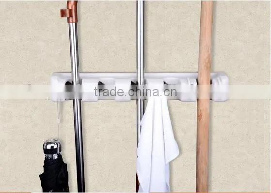 Mop and Tools Hanging Organizer (5 Position) photo-4