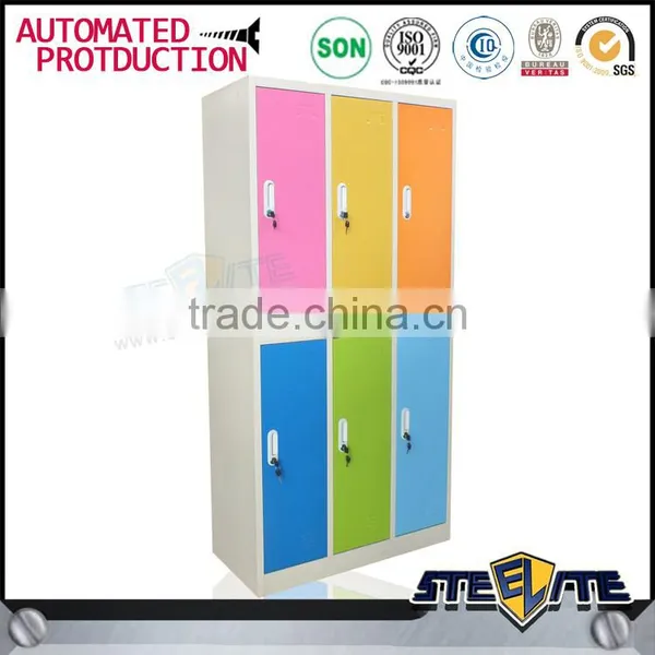 Hot Selling 6 Doors Steel Storage Locker Cupboard for Clothes photo-3