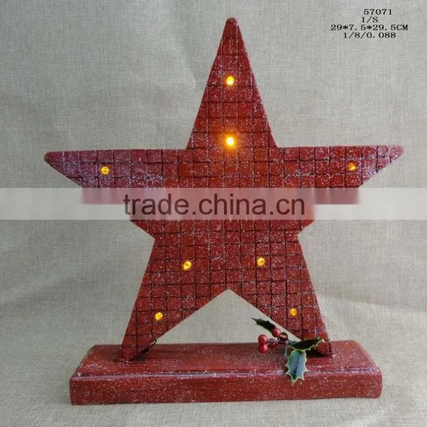 Resin Chritsmas Decoration Led Letter Lights photo-3