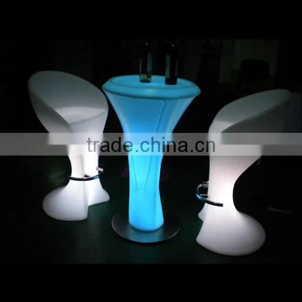 New Style Night Club Glowing Furniture Led Illuminated Bar Stool Parts photo-5