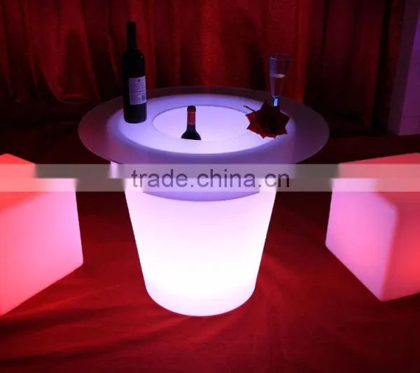 Modern Light up Led Ice Bucket Illiminated Party Used Glowing Flower Pot photo-6
