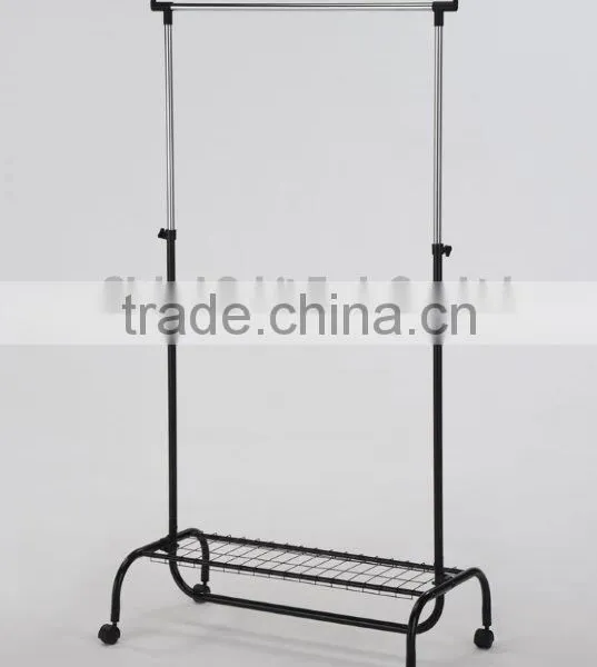 Extendable Single Pole Clothes Rack, Mechanical Clothes Rack photo-6