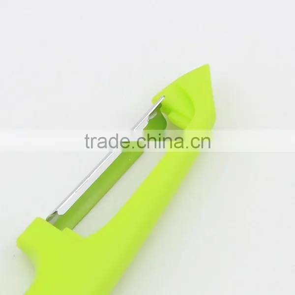 Colorful Handle Stainless Steel Blade Vegetable Peeler photo-3