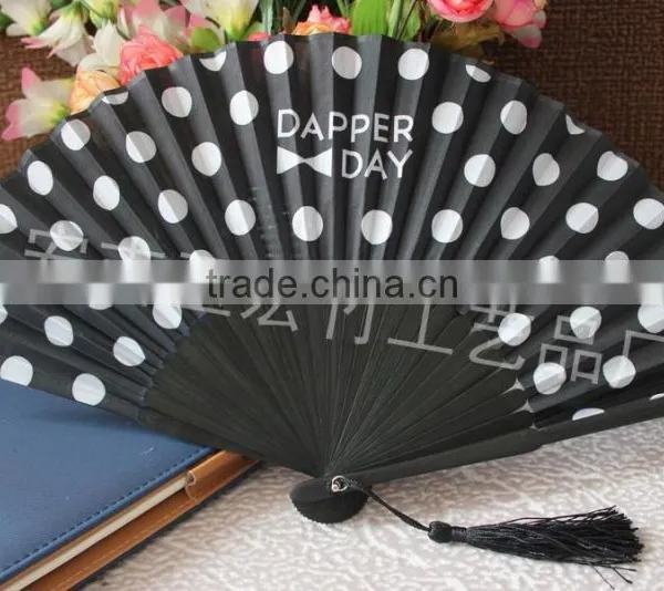 Japanese Bamboo Cloth Fan Wholesale photo-4