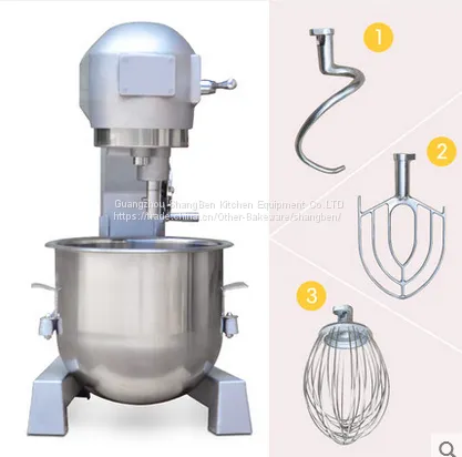 20L Automatic 3 Speeds Kitchen Bakery Bread Cake Mixer Planetary Mixer photo-4