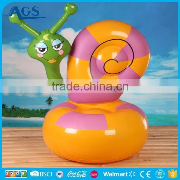 Durable Cute Pink Pig Animal Inflatable Chair photo-3